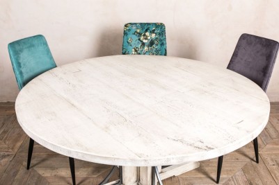 round white dining table